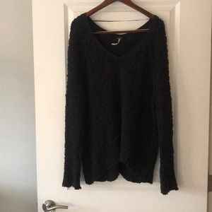Free People Oversized Teddy Somgbird Sweater